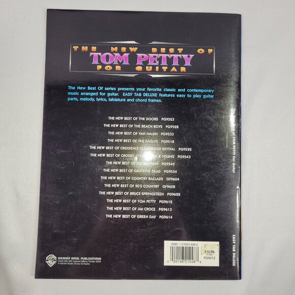 The New Best of Tom Petty Vocal Piano Guitar Lyrics Music Song Book - Picture 2 of 2